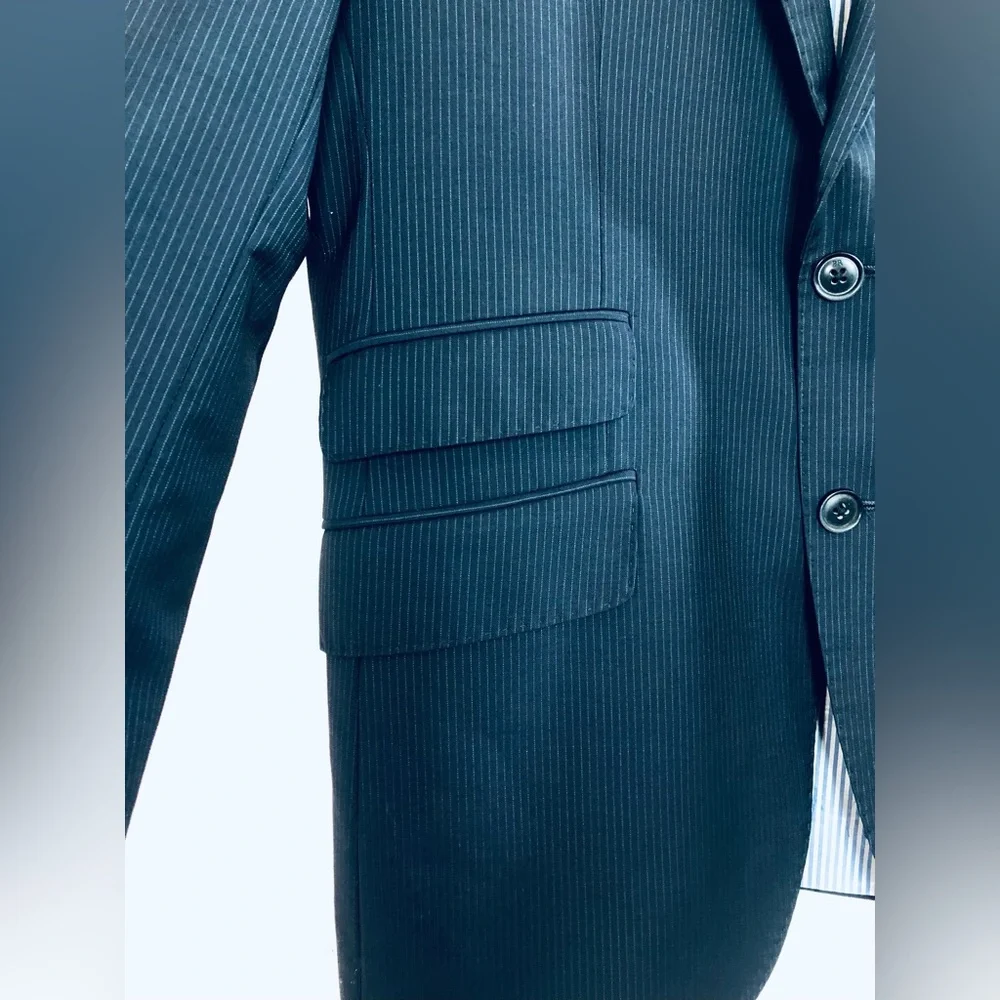 Banana Republic Blazer Sport Coat 40R Mens Modern Slim Fit Marzotto Italian Wool